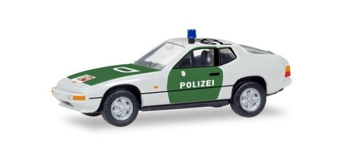 Herpa pkw porsche 924 polizei - porsche,