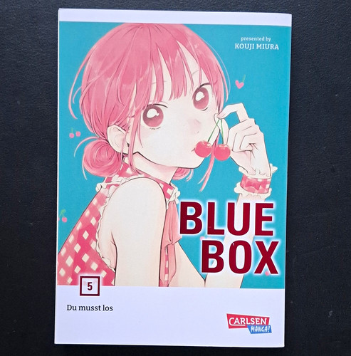 Carlsen manga blue box band - blue,