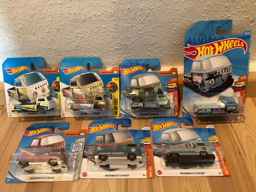 Hot wheels volkswagen t2 - 7, x