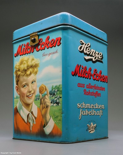 Alte blechdose henze - alte,