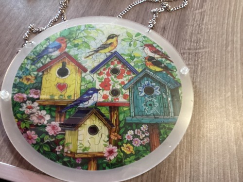 Acryl puzzle sonnenfänger - sonnenfänger,