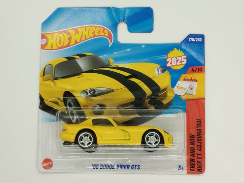 Hot wheels dodge viper - wheels, gts