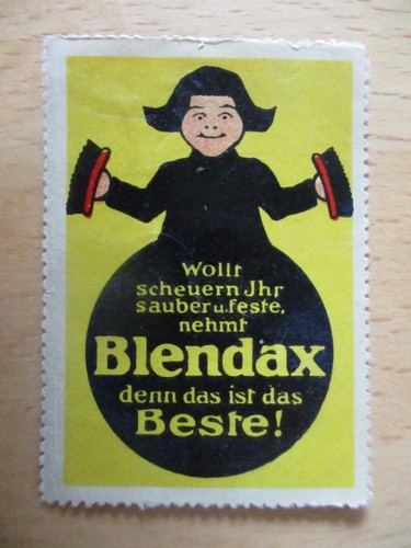 Reklamemarke blendax - reklamemarke,