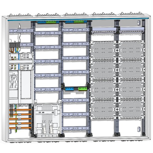 Hager komplettschrank ehz - komplettschrank, 1
