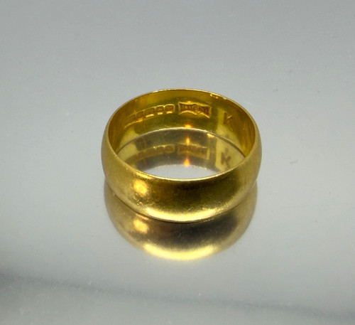 Gold ehering 6 mm - gold,