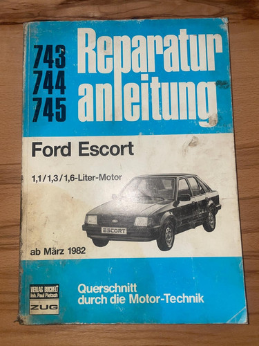 Ford escort 6 - escort, 1,1-1,6