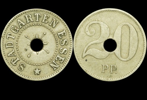 Wertmarke pfennig nickel - wertmarke:, 20