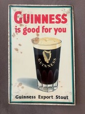 Guinness Thekenaufsteller, Selten, Vintage, Retro, vermutlich 1943