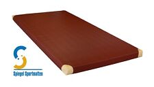 Turnmatte "PRO-Home" Sportmatte, Gymnastikmatte 200 x 100 x 8 cm / RG40 rot