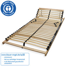 Lattenrost 140x200 90x200 120x200 7 Zonen Lattenrahmen verstellbar 28 Leisten
