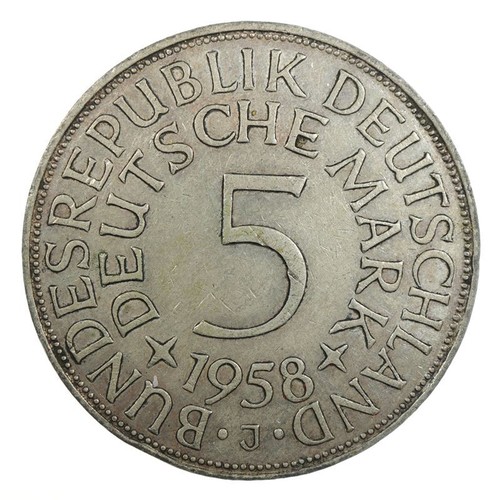 Brd 1958 mit expertise - brd,