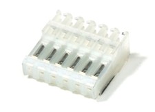 ITW-Pancon 6-Pin Female IDC Wire-Board Connector / Feder-Leiste 2.54mm AWG-24
