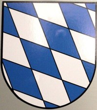 Aufkleber Landeswappen