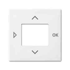 Busch-Jäger Zentralscheibe alpinweiß Timer 6435-914 Bedienelement Digital Einbau