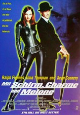 Mit Schirm, Charme und Melone - Sean Connery - Filmposter A3 29x42cm gerollt