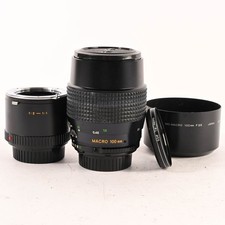 Minolta MD Rokkor macro 100mm / 1:3,5 Objektiv SHP 309870