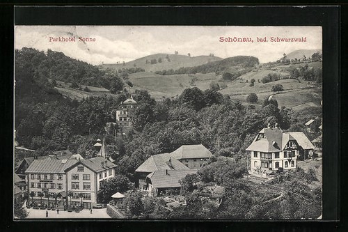 Ansichtskarte schönau bad - schönau, /bad