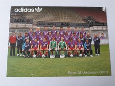Mannschaftsbild FC Bayer 05 Uerdingen 1988/89