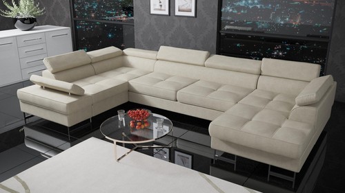 Textil sofa ecksofa couch - textil,