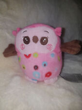 Ergee Kik Eule Uhu Plüschtier Stofftier rosa - pink