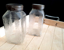 2x altes Vorratsglas IDEAL mit