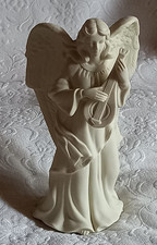 Partylite Kerzenhalter Kerzenleuchter Engel mit Ukulele