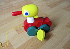 DDR Ziehspielzeug ? Watschelente aus Holz