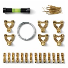 20er wandhaken set bilderhaken - wandhaken,