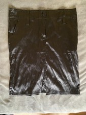 Satin Rock schwarz glänzend