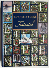 Cornelia Funke signiert Zeichnung Tintentod Buch Unterschrift Autogramm Original