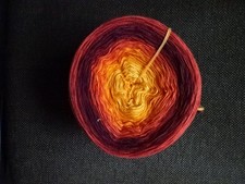 Bobbel Verlaufsgarn 1200 ll, 4-fädig stricken häkeln Halloween 2020 Hexengarn