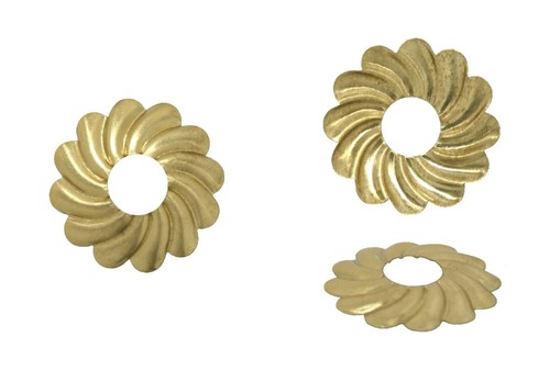 Rosette messing natur - messing,