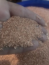 Kupfergranulat Kupferspäne 5 Kg schön fein 0,1 - 0,5mm Top eig. Herstellung
