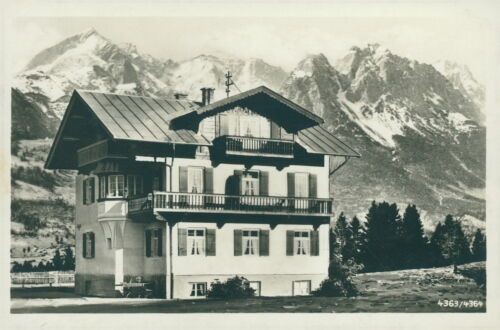Ansichtskarte haus maurer - ansichtskarte,