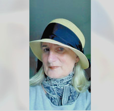 ৎ୭ Damenhut ~ Strohhut