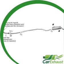Auspuffanlage für PEUGEOT 206