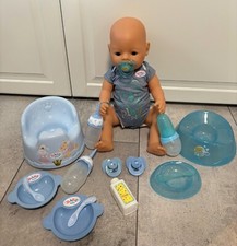 Baby Born Puppe Junge interaktiv mit Zubehör, Puppenkleidung