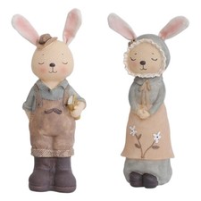 Niedliche Kaninchen-Statue