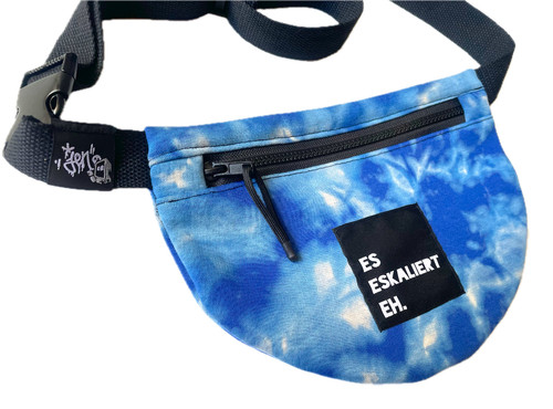 Bauchtasche eskaliert eh - "es, eh"