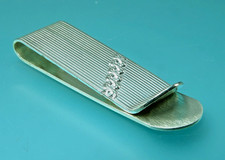 Geldscheinklammer Silber 925/ooo, Geldschein-Clip Sterlingsilber