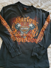 Original Harley-Davidson Gr. M, Longsleeve, Herren, Bikeshirt, Motorrad, Biker