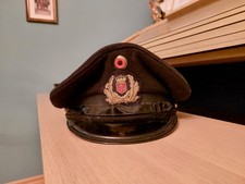 Alte Schirmmütze Mütze Uniform 60-er Jahren Képi