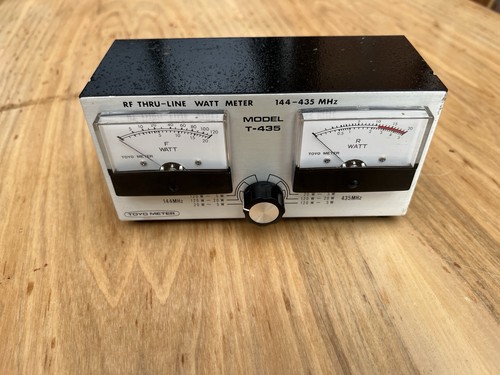 Toyo 435 wattmeter swr power - toyo,