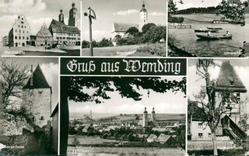 Ansichtskarte wemding - ansichtskarte,