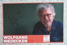 ORIGINAL Autogramm von Wolfgang Niedecken. pers. gesammelt. 100% ECHT. BAP