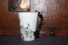 Tasse Musik Musikinstrument Noten Blasinstrumente Kaffeetasse Becher ml