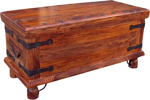 Kolonialstil truhe holztruhe - truhe, /