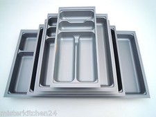 Schubladeneinsatz Besteckschubkasten Besteckeinsatz versch Größen für Nobilia...