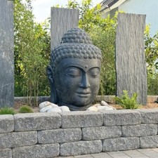 XXL Buddha Kopf Figur Skulptur