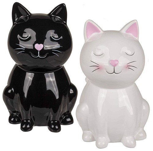 Keramik spardose katze - keramik,